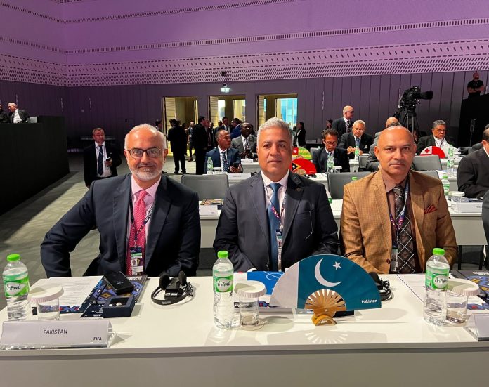 PFF delegation attends 74th FIFA Congress